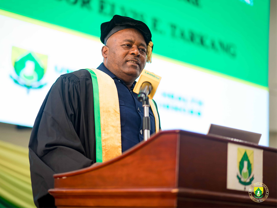 PROFESSOR ELVIS TARKANG DELIVERS HIS INAUGURAL LECTURE