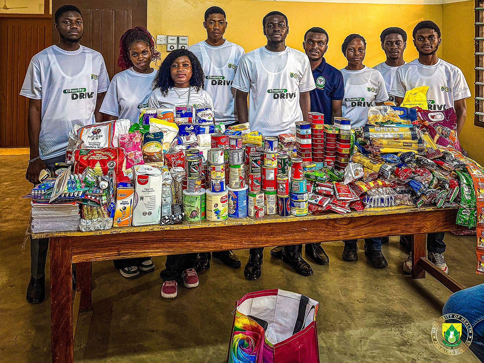 Biochemistry and Molecular Biology Students of UHAS Lead Charity Drive to Support Vulnerable Children