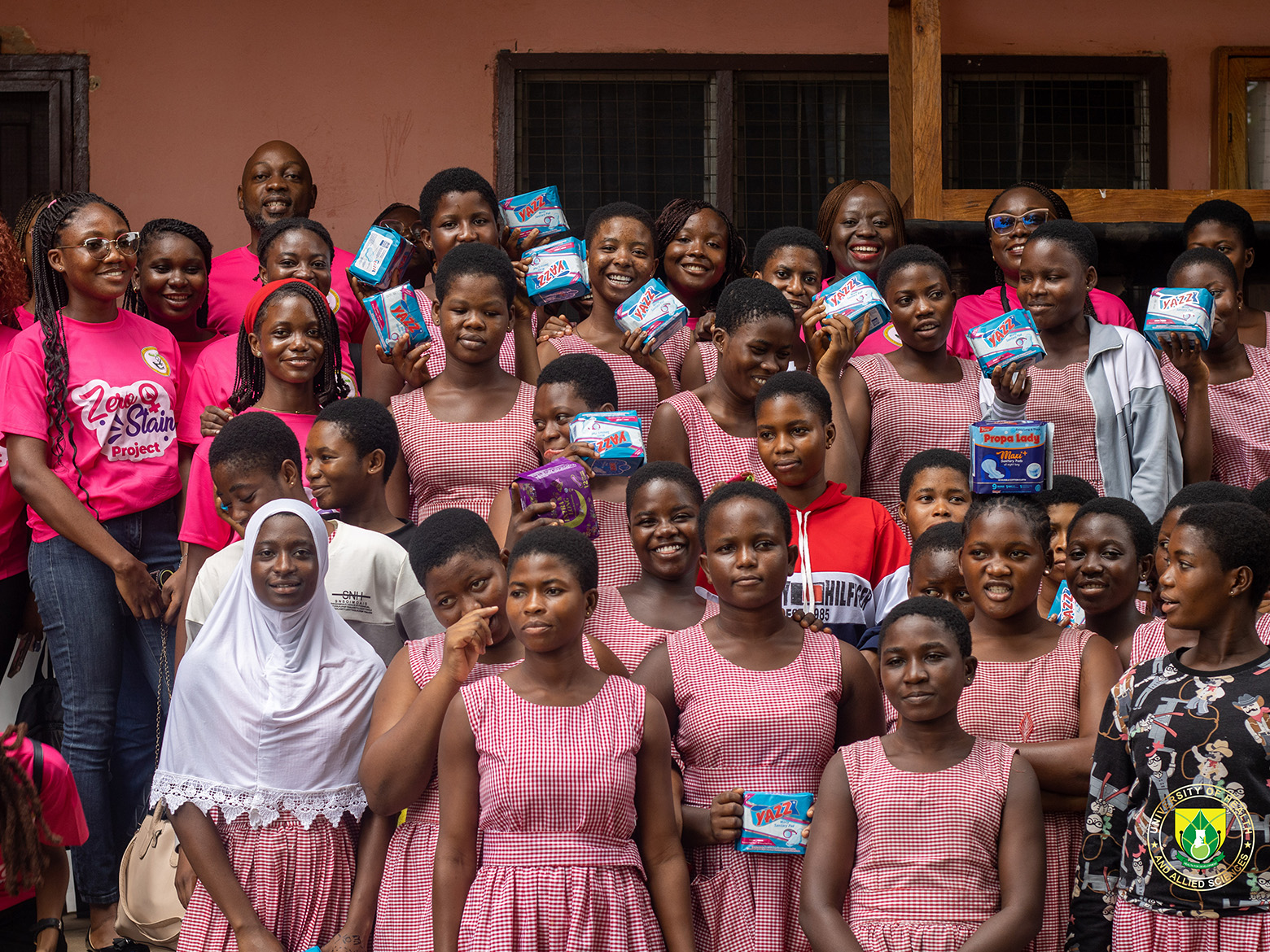 UHAS-GPSA and LASPAG Champion Menstrual Hygiene Advocacy